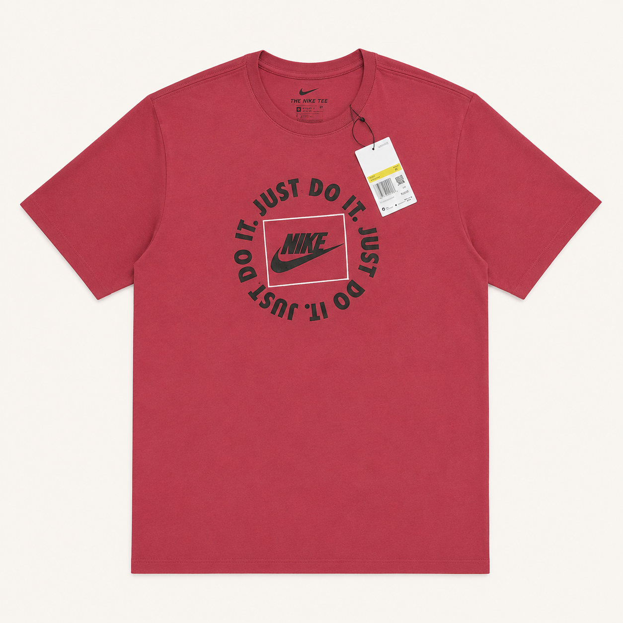 4 Cotton Red T-Shirt | Size - M - Image 1